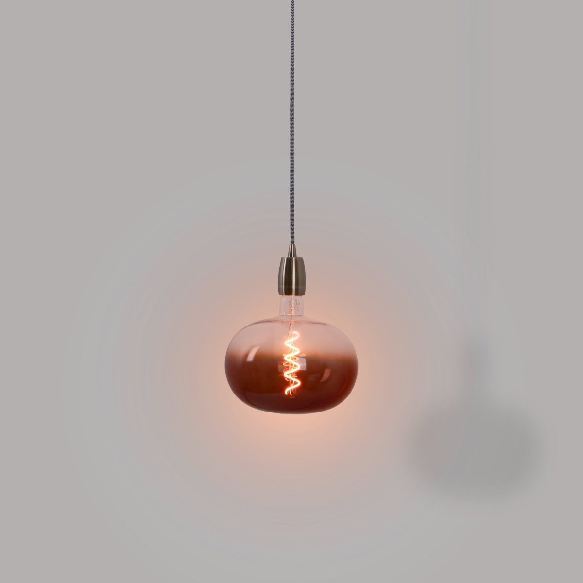 Bombilla decorativa LED de filamento "Decor" - E27 R220 - Regulable - 4W - 1800K - Barcelona Led-
