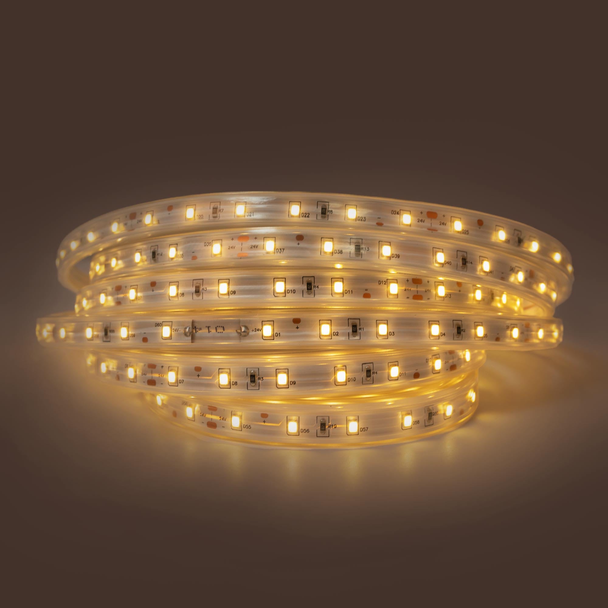 Tira LED solar exterior con mando 18W - 12mm - 5 metros - 2700K - IP65 (3)