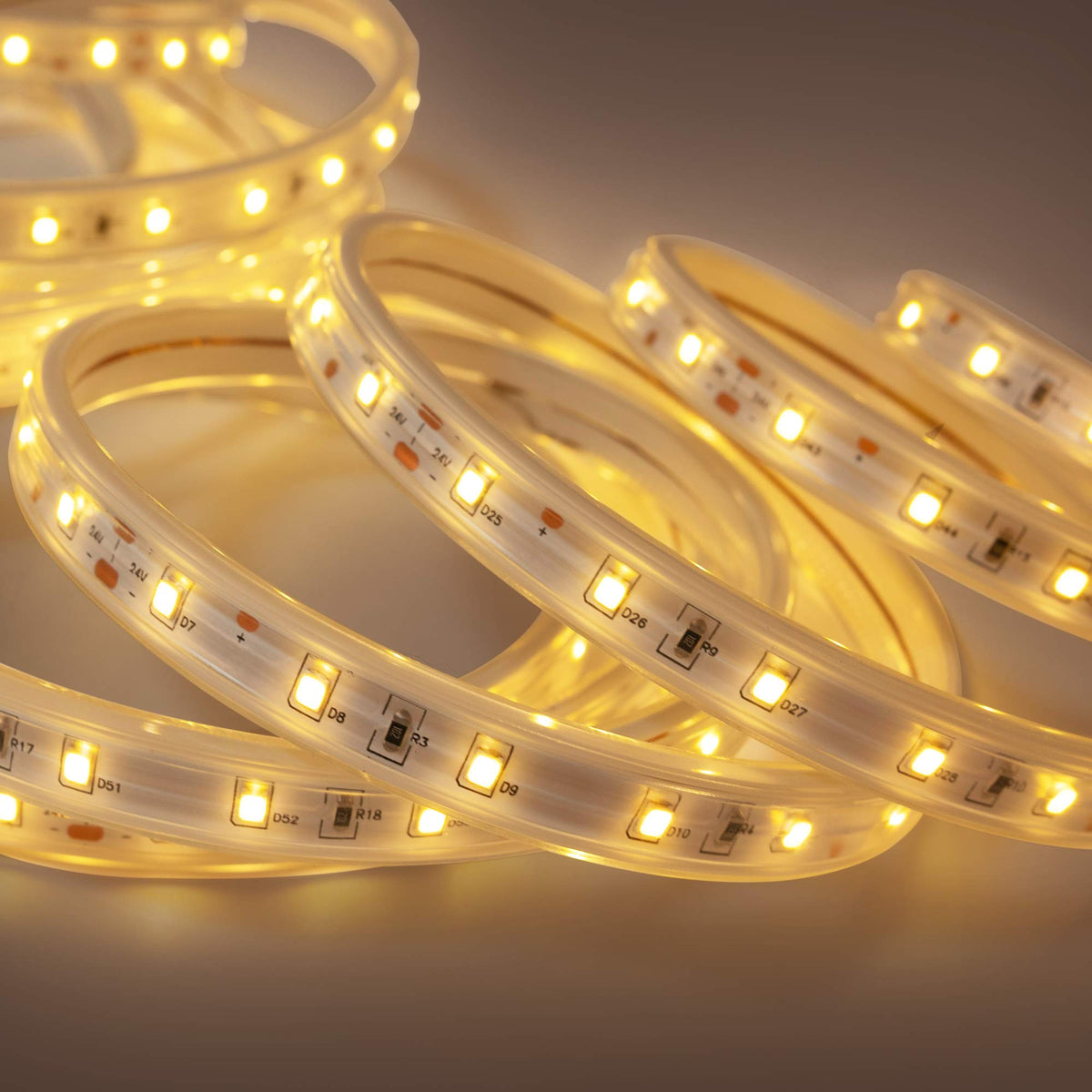 Tira LED solar exterior 18W - 12mm - 5 metros - 2700K - IP65 (7)