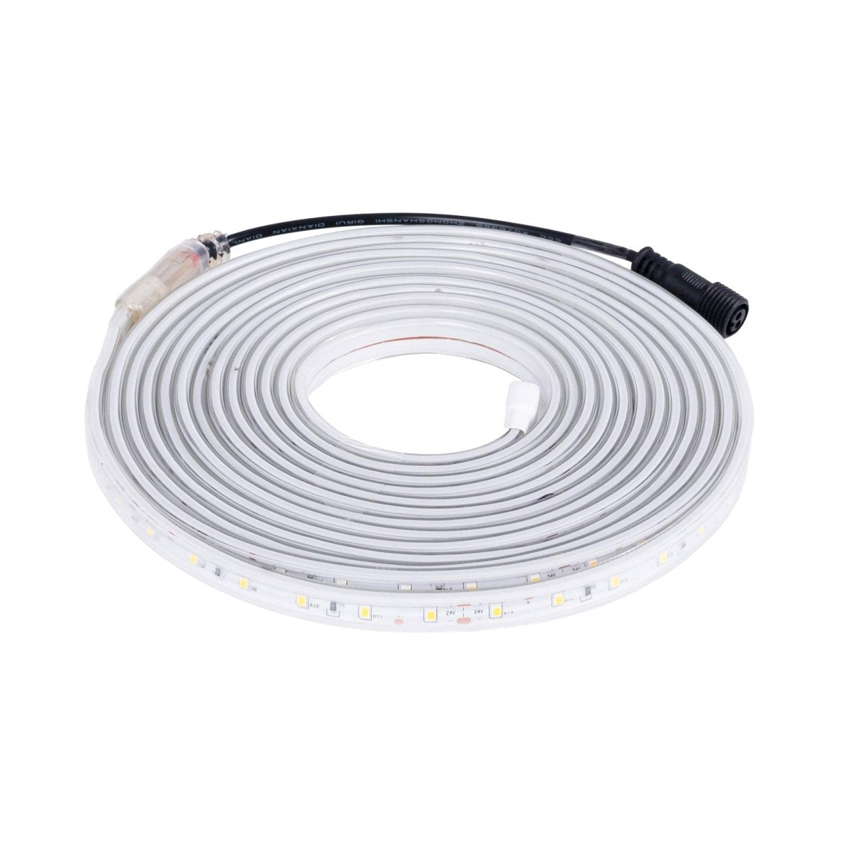 Tira LED solar exterior con mando 18W - 12mm - 5 metros - 2700K - IP65 - Barcelona Led-