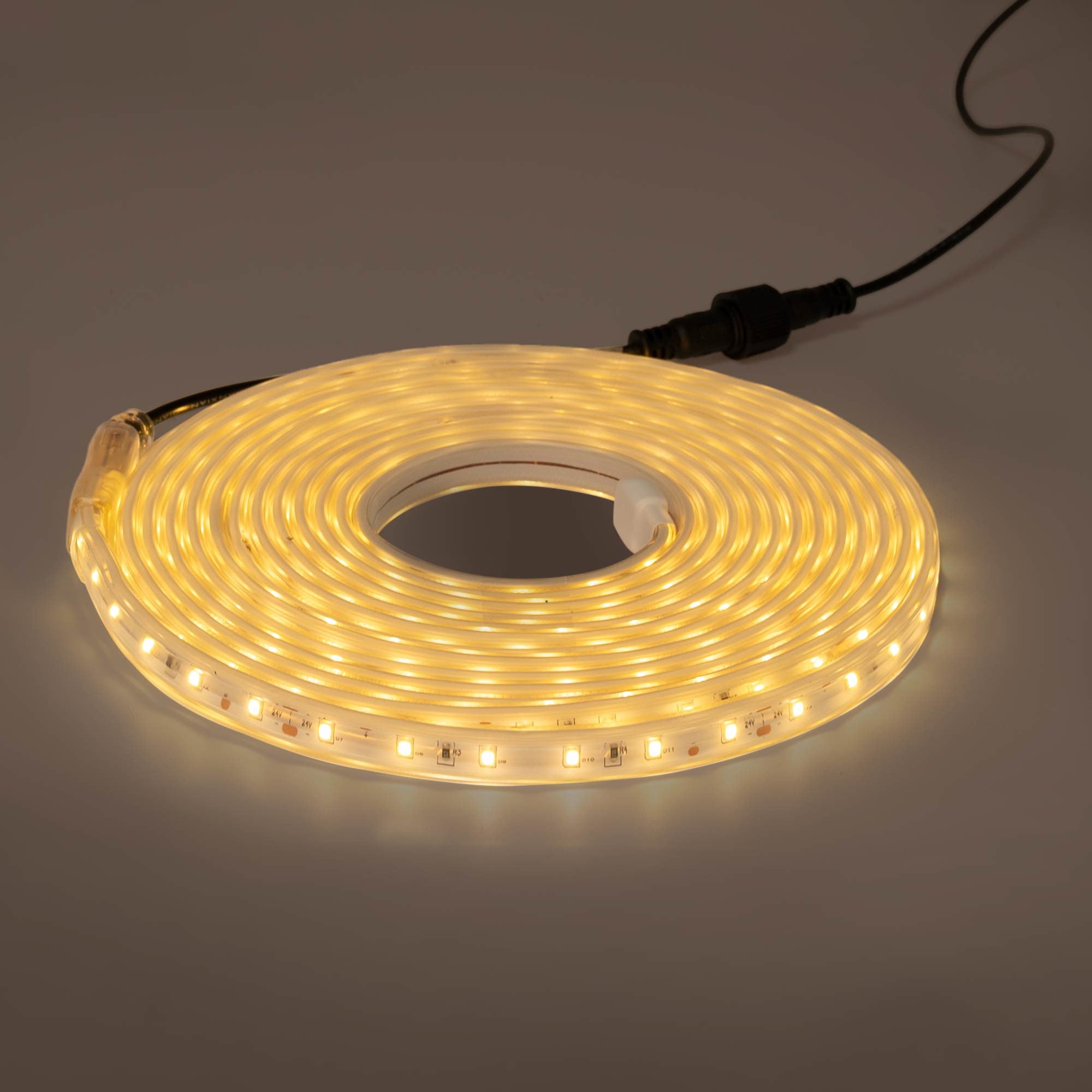 Tira LED solar exterior con mando 18W - 12mm - 5 metros - 2700K - IP65 (9)