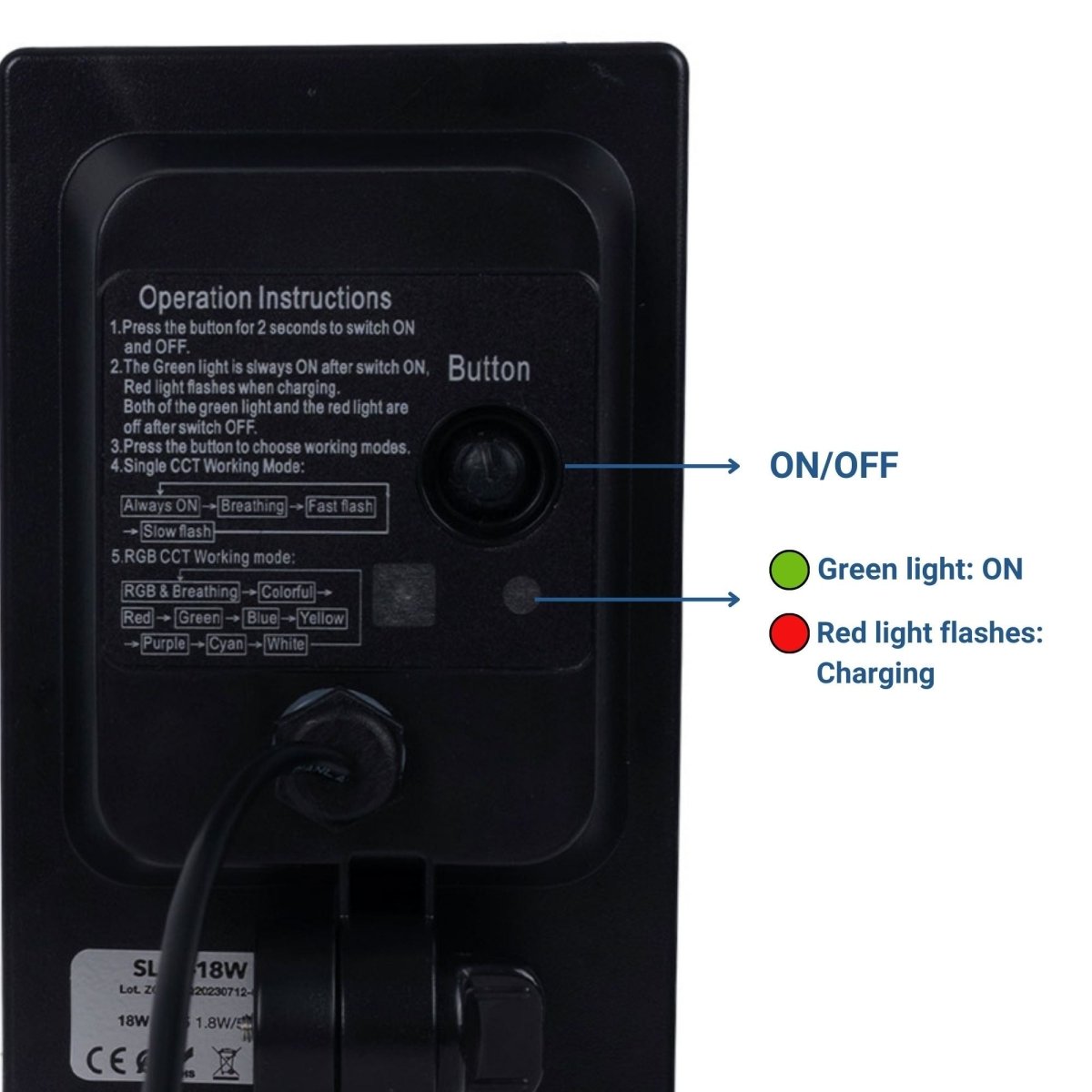 Tira LED solar exterior con mando 18W - 12mm - 5 metros - 2700K - IP65 - Barcelona Led-