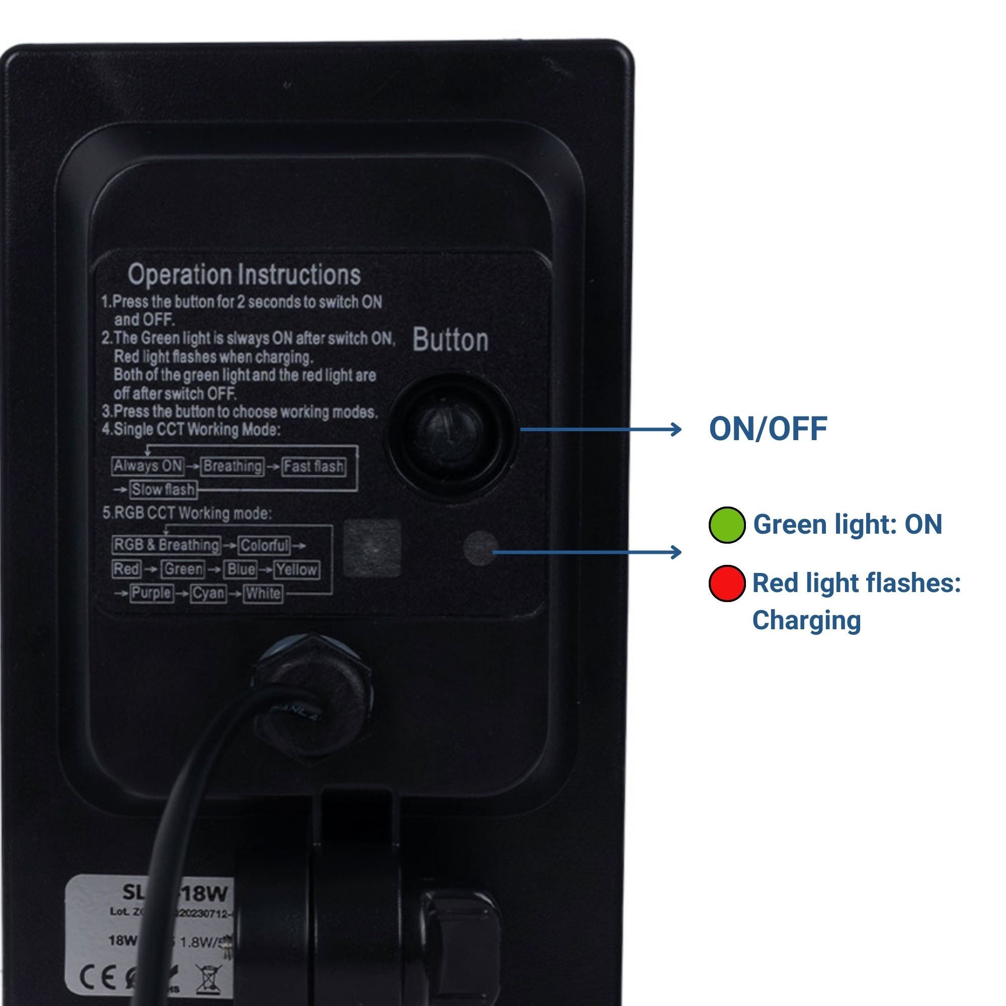 Tira LED solar exterior con mando 18W - 12mm - 5 metros - 2700K - IP65 (20)