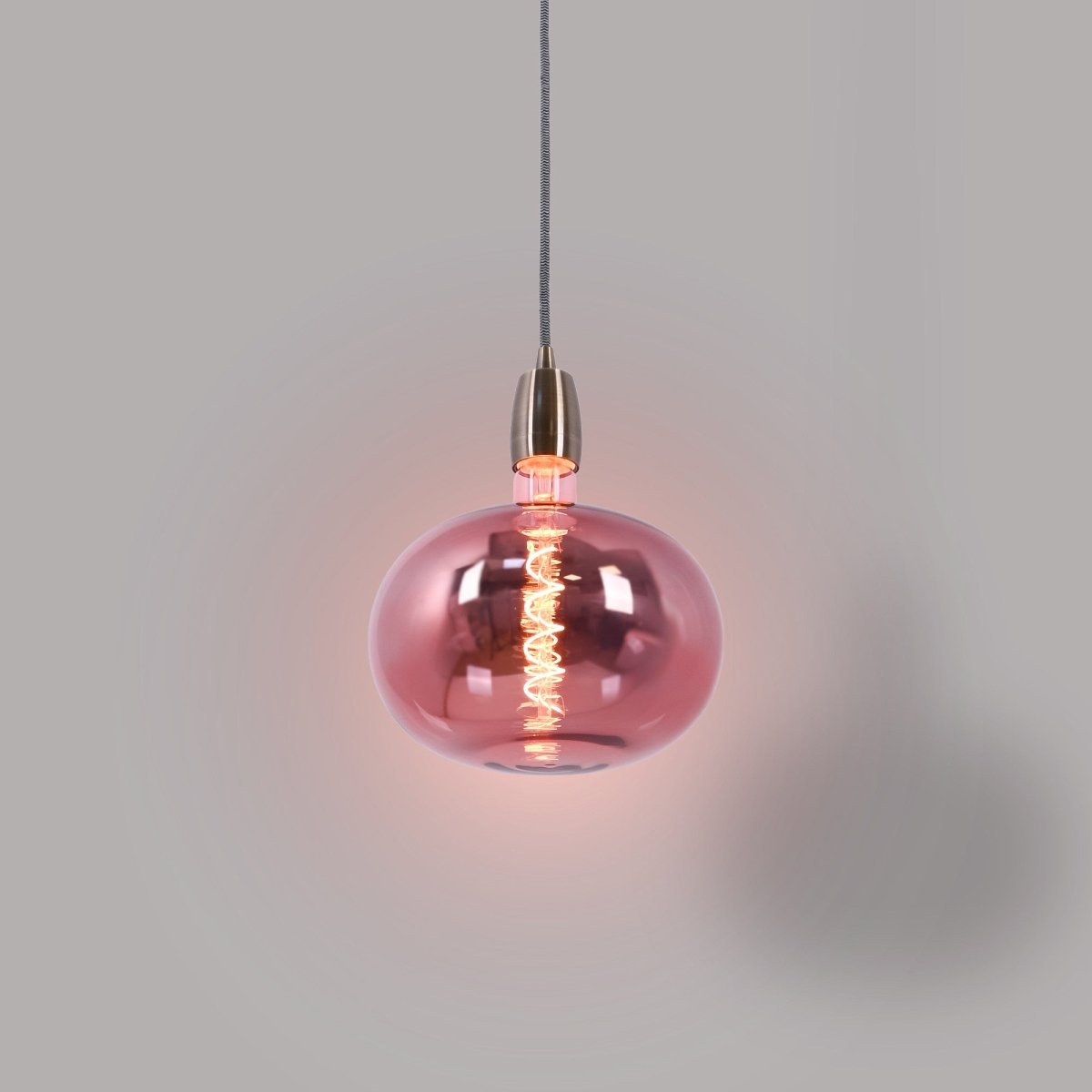 Bombilla decorativa LED de filamento "Decor" - E27 R220 - Regulable - 4W - 1800K - Barcelona Led-