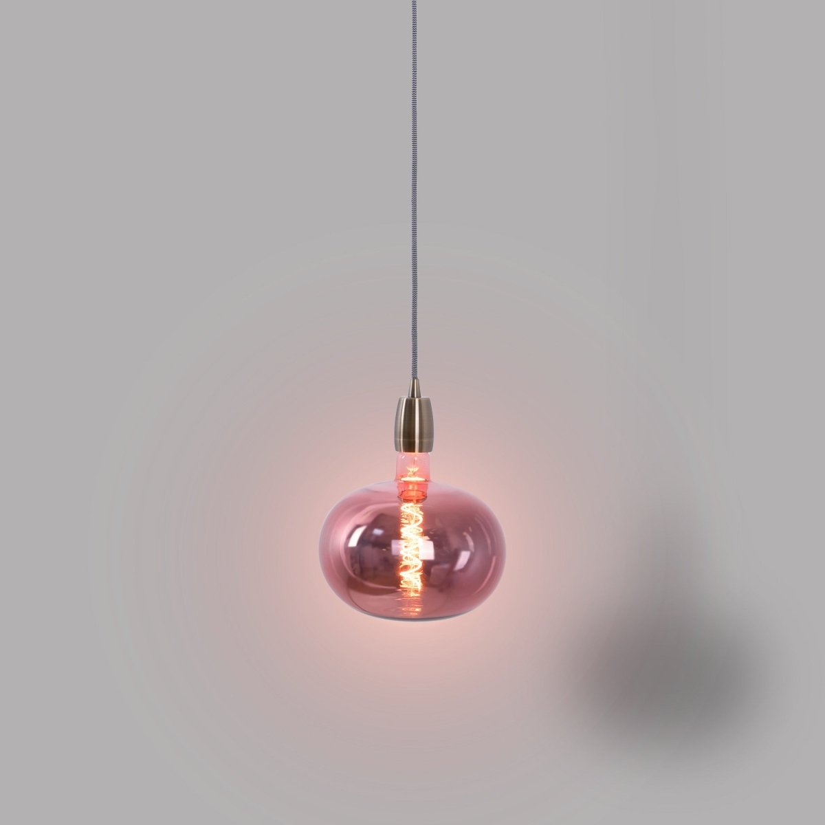 Bombilla decorativa LED de filamento "Decor" - E27 R220 - Regulable - 4W - 1800K - Barcelona Led-