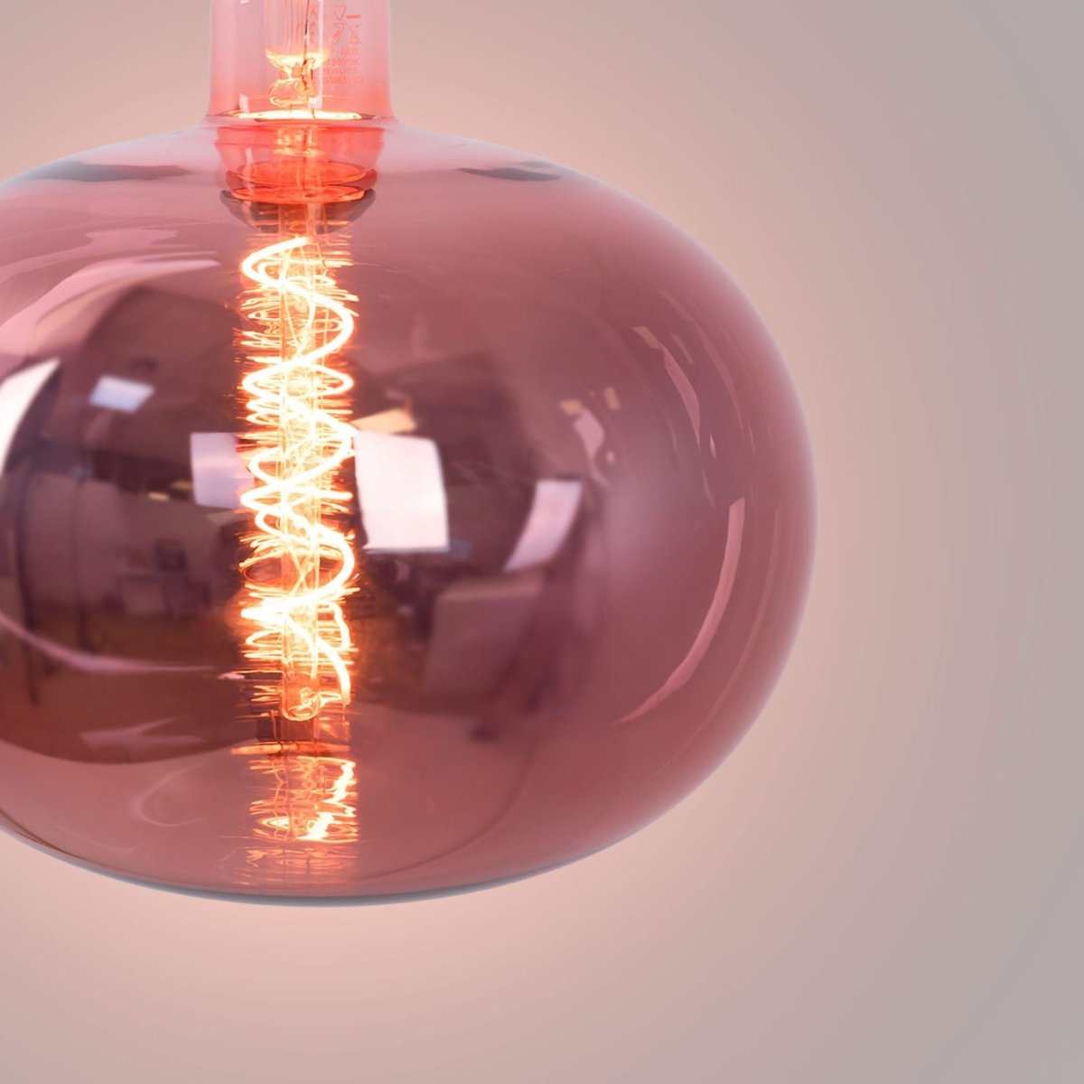 Bombilla decorativa LED de filamento "Decor" - E27 R220 - Regulable - 4W - 1800K - Barcelona Led-