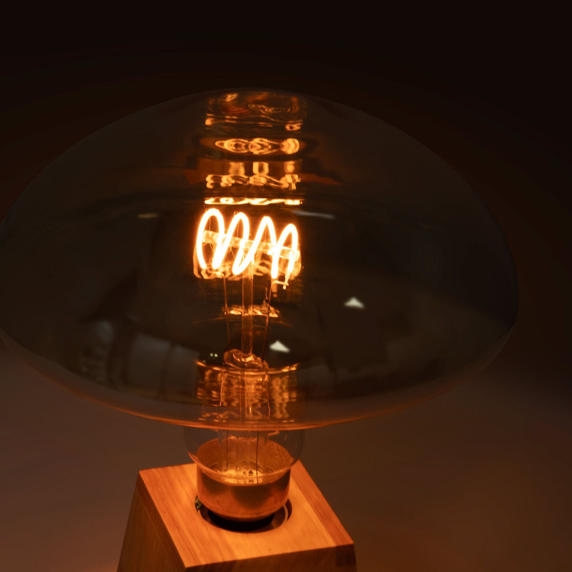 Bombilla decorativa LED de filamento "Seta"  - E27 - Regulable - 4W - 1800K (10)