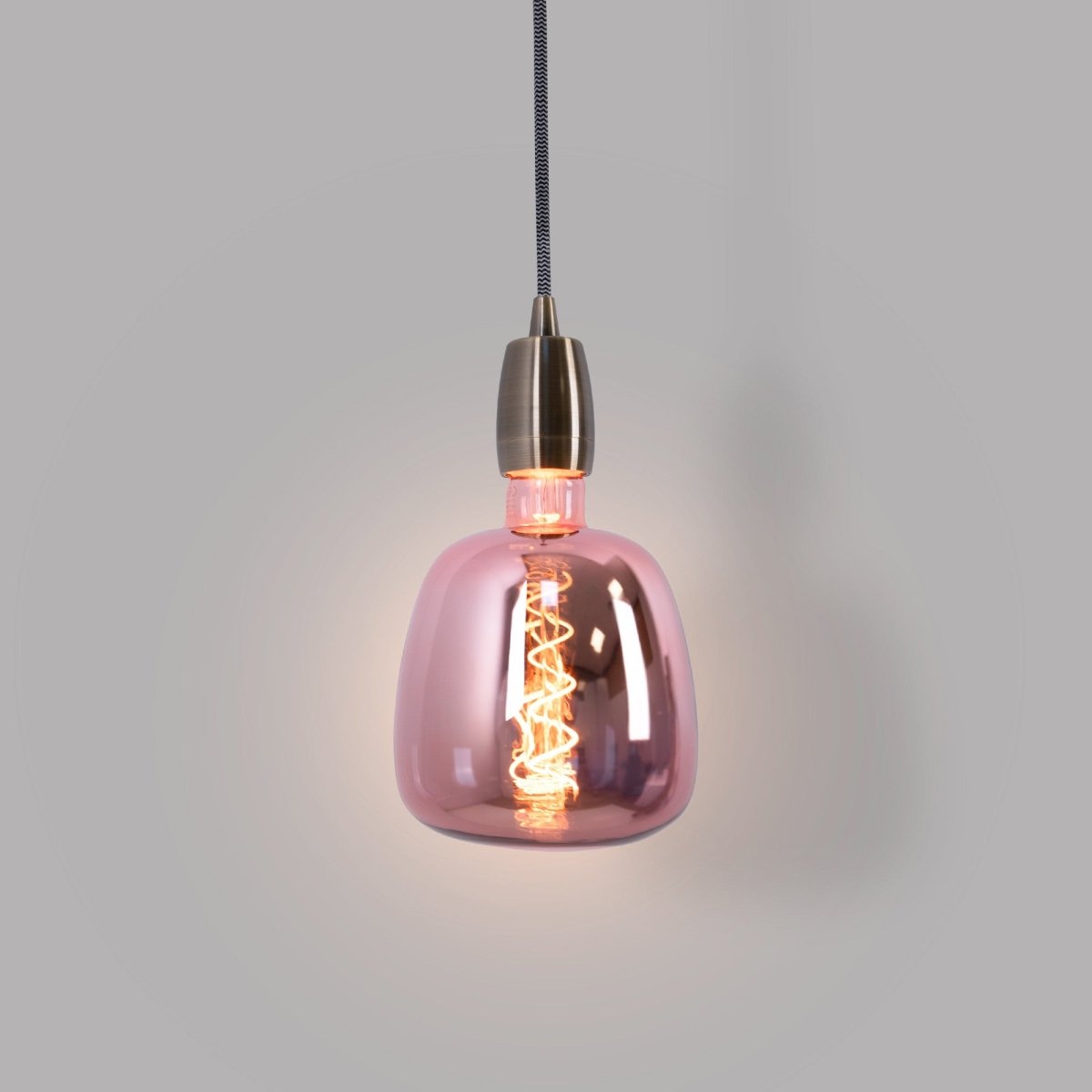 Bombilla decorativa LED de filamento - E27 D140 - Regulable - 4W - 1800K - Barcelona Led-