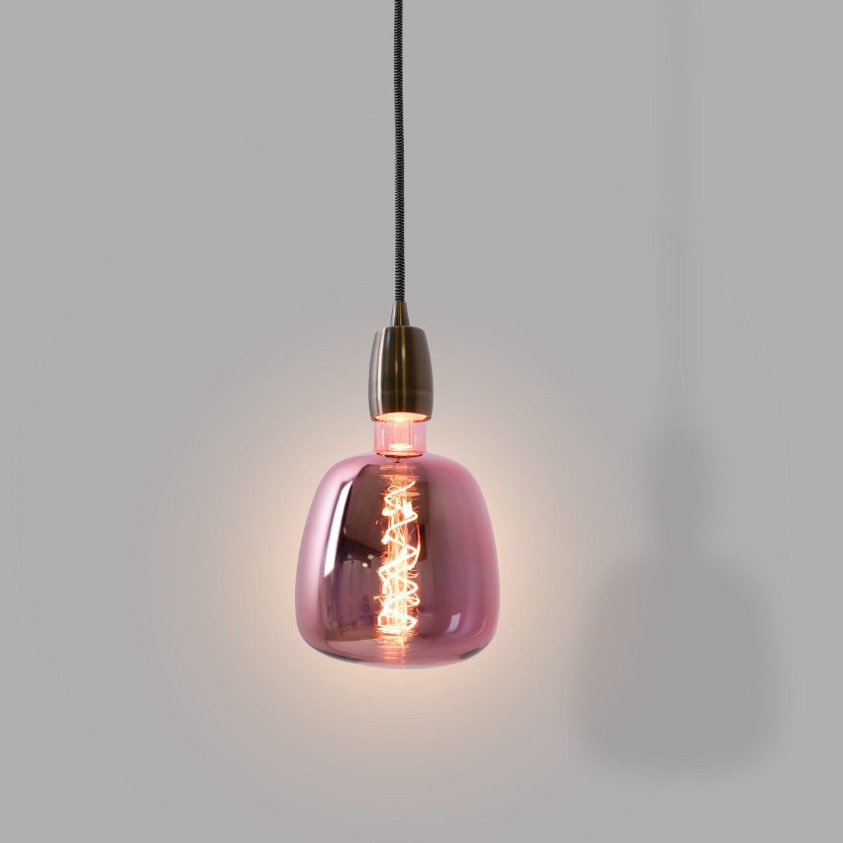 Bombilla decorativa LED de filamento - E27 D140 - Regulable - 4W - 1800K - Barcelona Led-