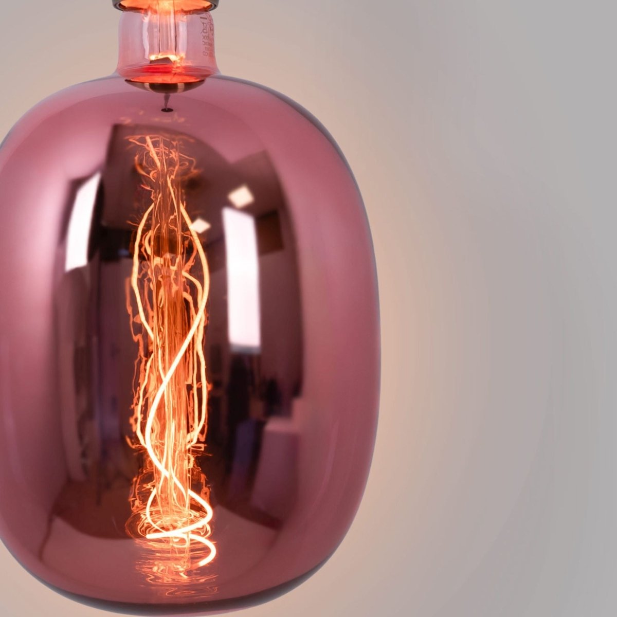 Bombilla decorativa LED de filamento - E27 T170 - Regulable - 4W - 4200K - Barcelona Led-