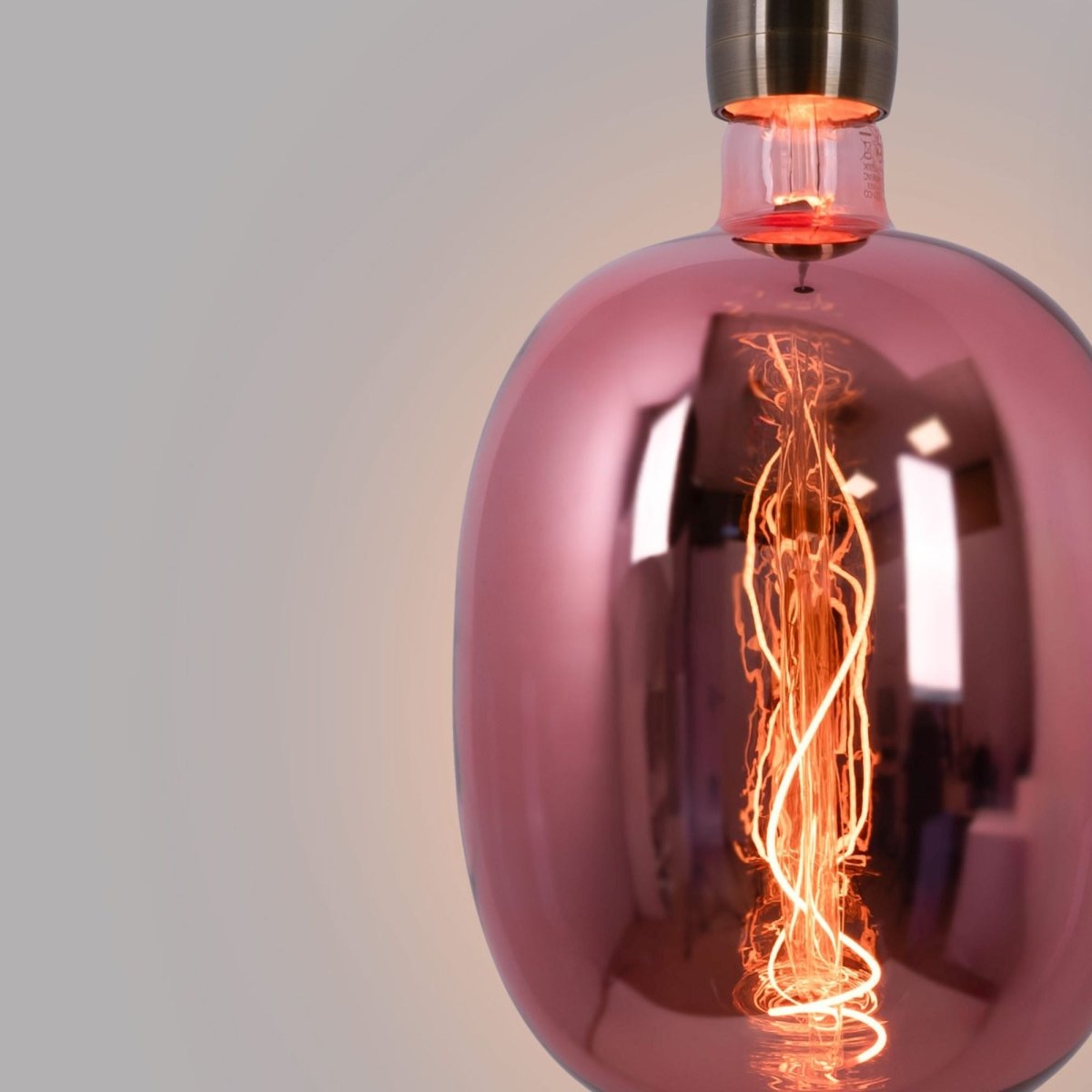 Bombilla decorativa LED de filamento - E27 T170 - Regulable - 4W - 4200K - Barcelona Led-