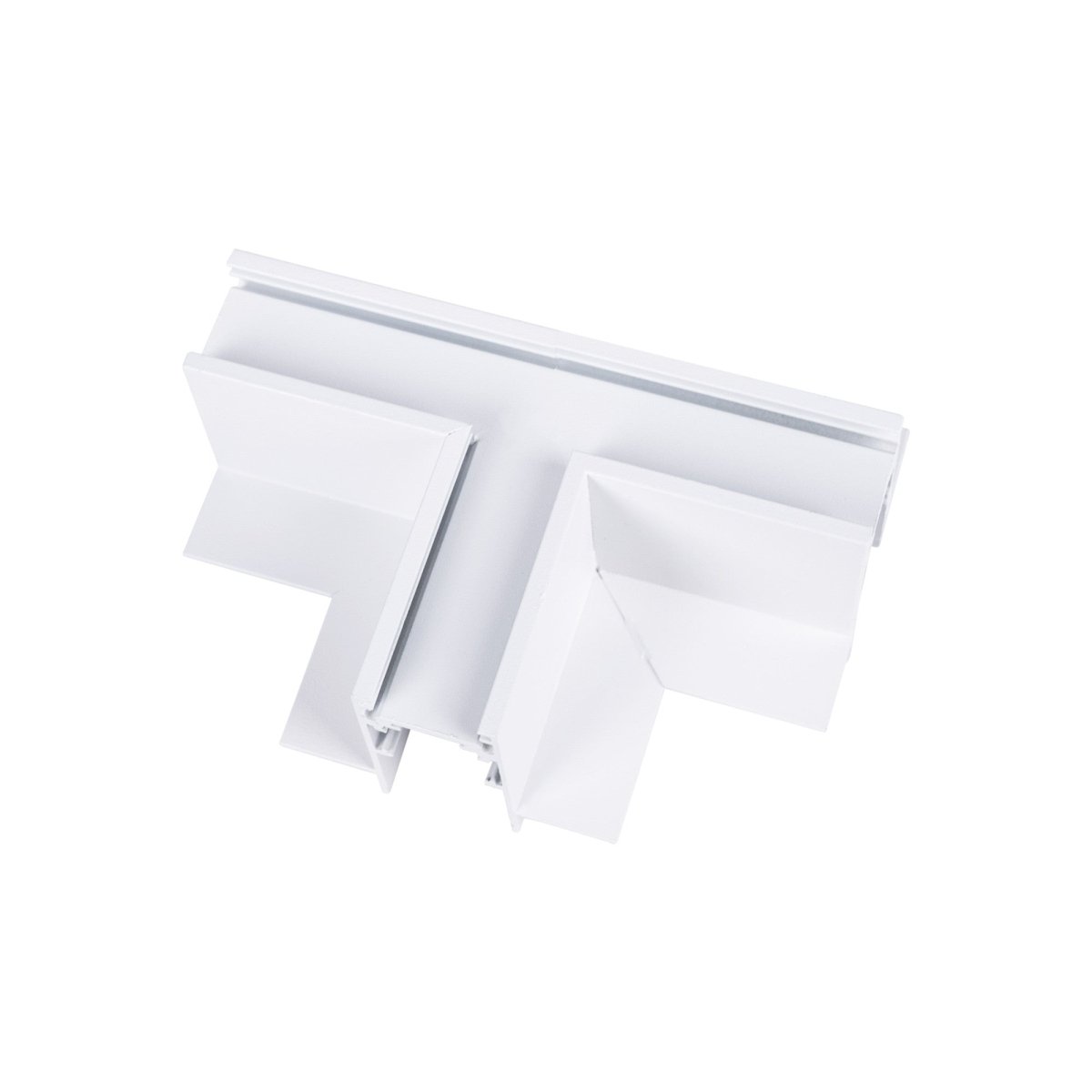 Unión en "T" para carriles magnéticos empotrables 20mm - Barcelona Led-Accesorios