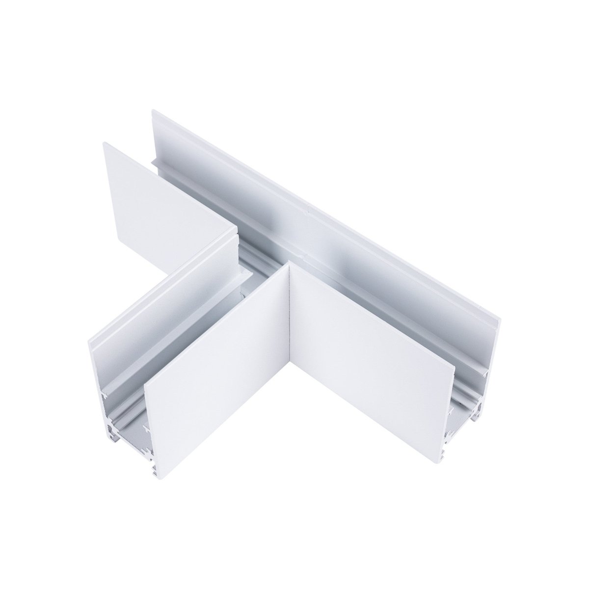 Unión en "T" para carriles magnéticos de superficie 20mm - Barcelona Led-Accesorios