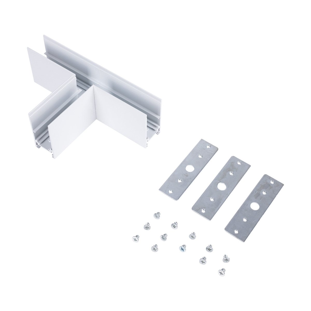 Unión en "T" para carriles magnéticos de superficie 20mm - Barcelona Led-Accesorios