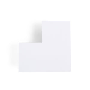 Unión en L para carriles magnéticos de superficie 20mm - Vertical (10)