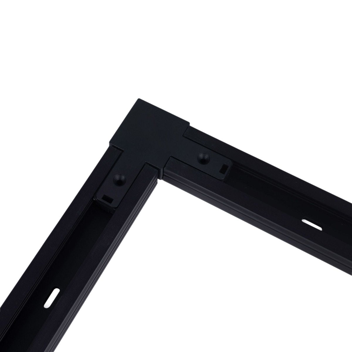 Unión rígida a 90º para carril monofásico de PVC ( Ref.: BTMP) - Barcelona Led-Accesorios