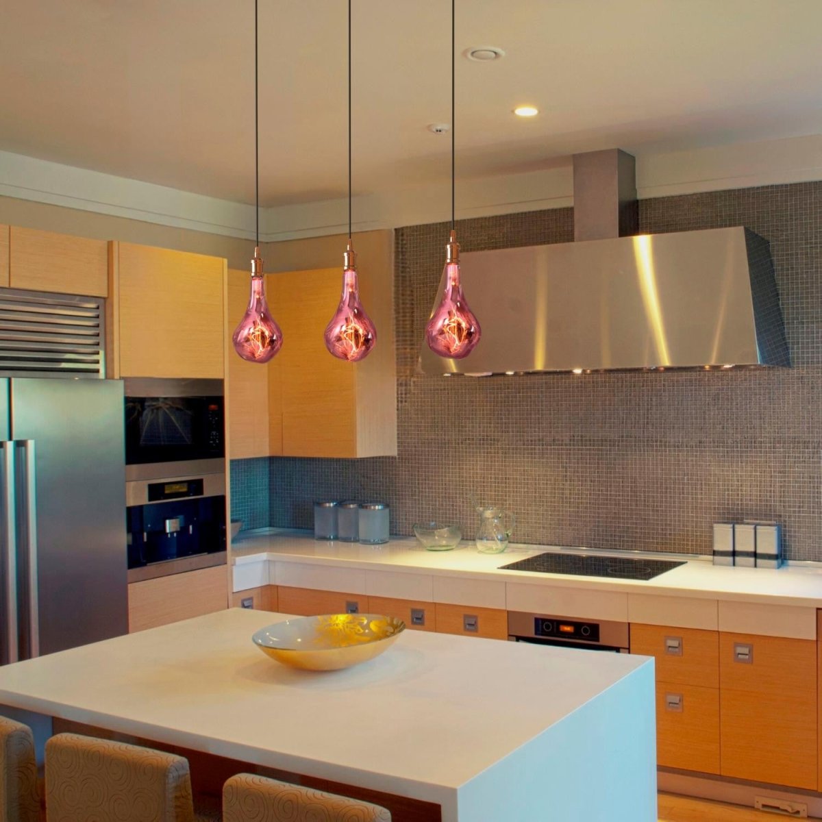 Bombilla decorativa LED de filamento "Decor" - E27 A165 - Regulable - 4W - 1800K - Barcelona Led-