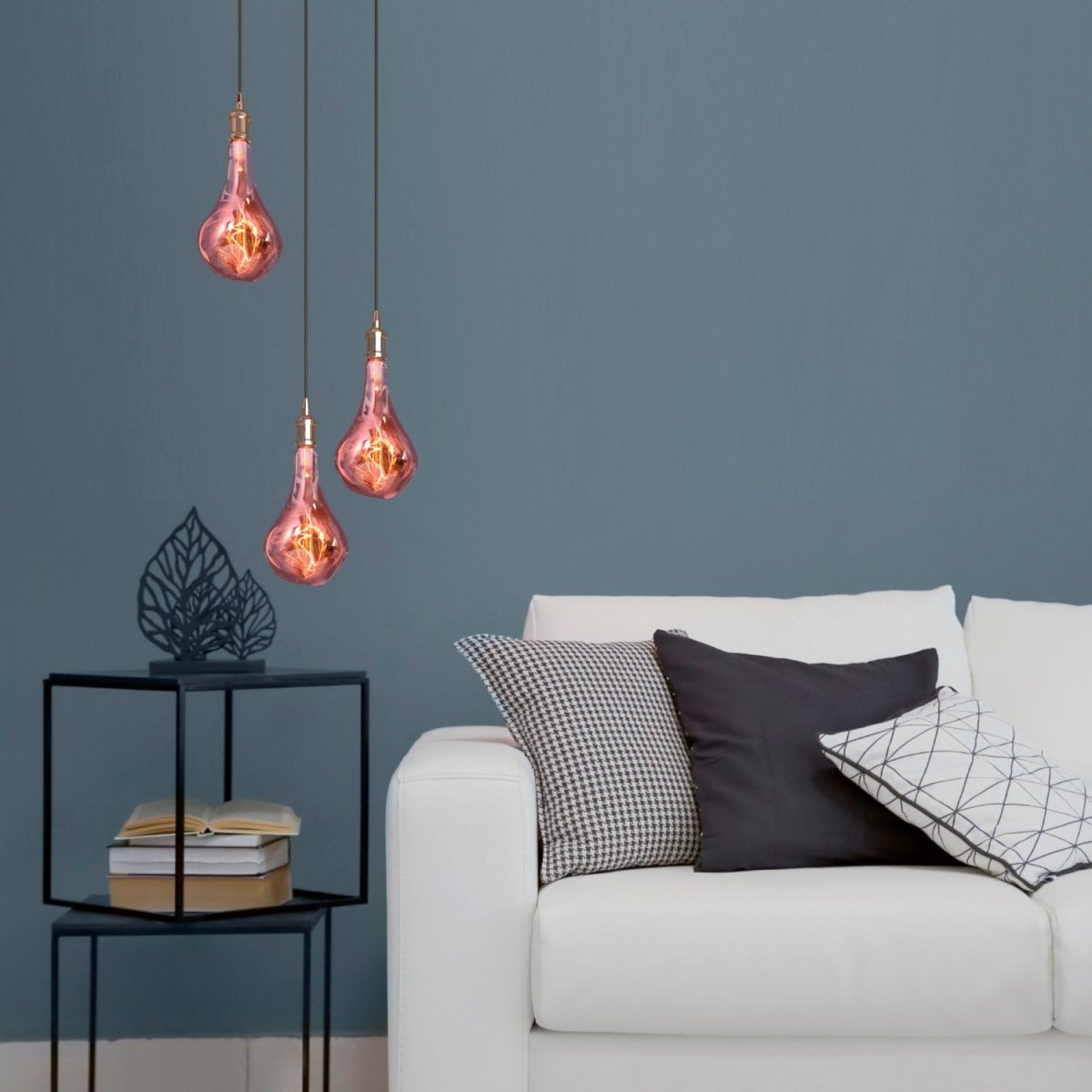 Bombilla decorativa LED de filamento "Decor" - E27 A165 - Regulable - 4W - 1800K - Barcelona Led-