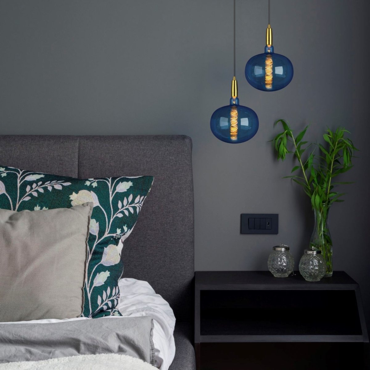 Bombilla decorativa LED de filamento "Decor" - E27 R220 - Regulable - 4W - 1800K - Barcelona Led-