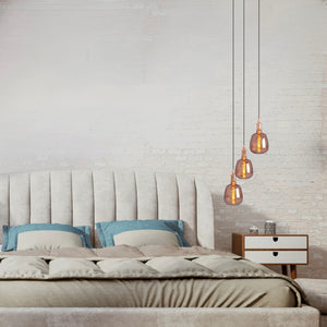 Bombilla decorativa LED de filamento - E27 D140 - Regulable - 4W - 1800K (25)