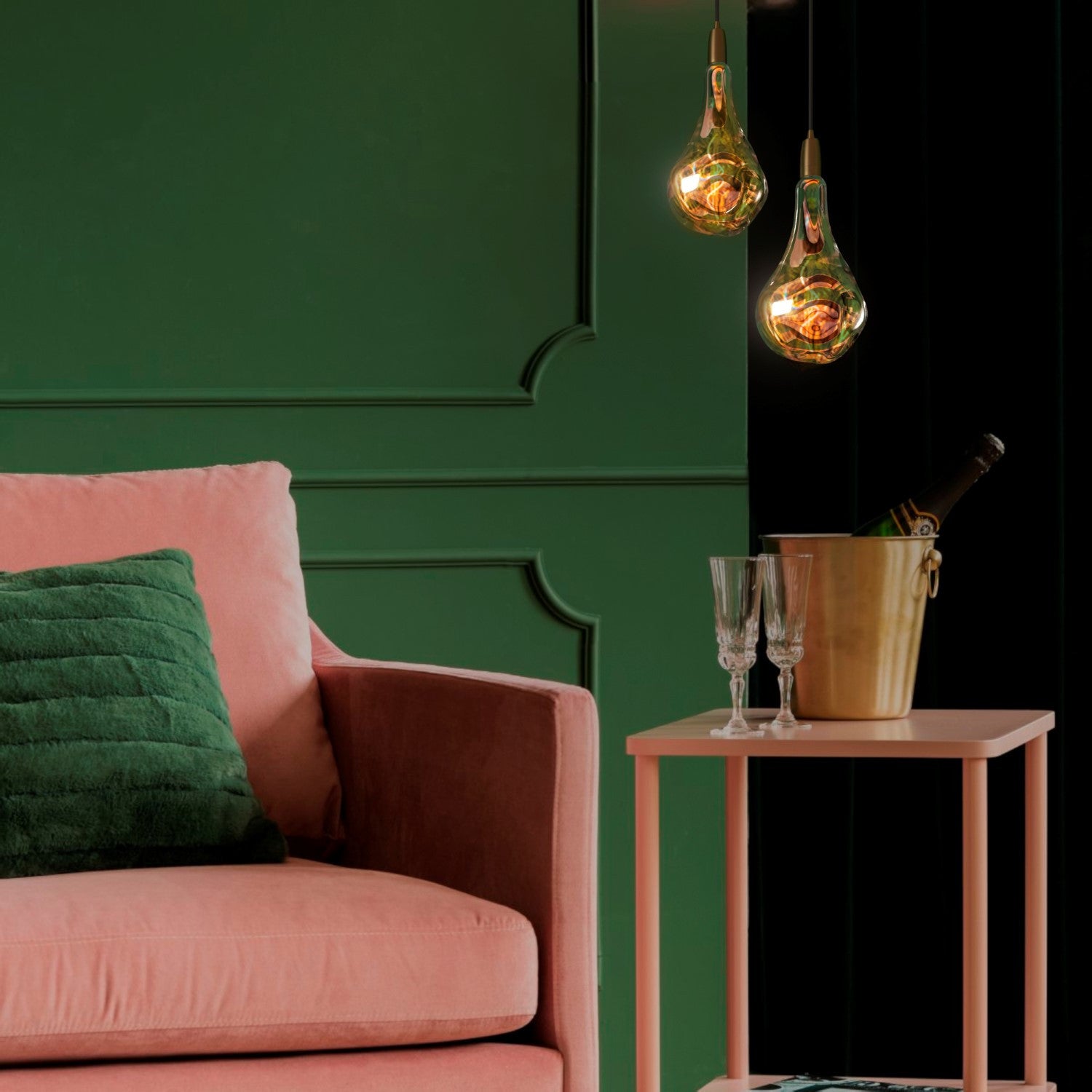 Bombilla decorativa LED de filamento "Decor" - E27 A165 - Regulable - 4W - 1800K (12)