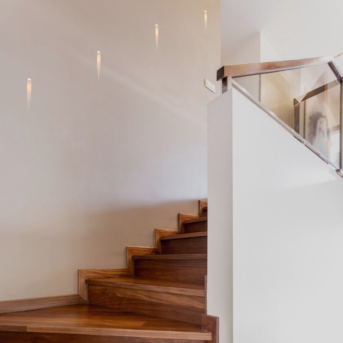 Aplique de pared empotrable de escayola "GOTA" - 1W - Trimless / integración - Barcelona Led-Decoración