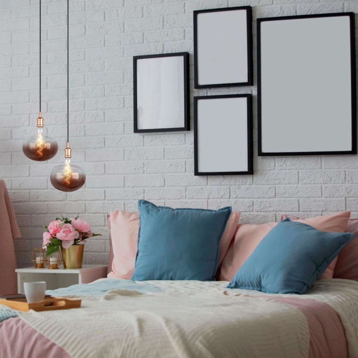 Bombilla decorativa LED de filamento "Decor" - E27 R220 - Regulable - 4W - 1800K - Barcelona Led-