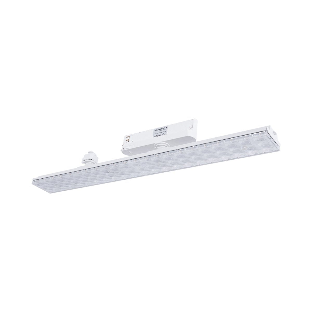 Proyector LED lineal orientable para carril trifásico 20W - CCT - CRI90 - Driver KGP - Barcelona Led-