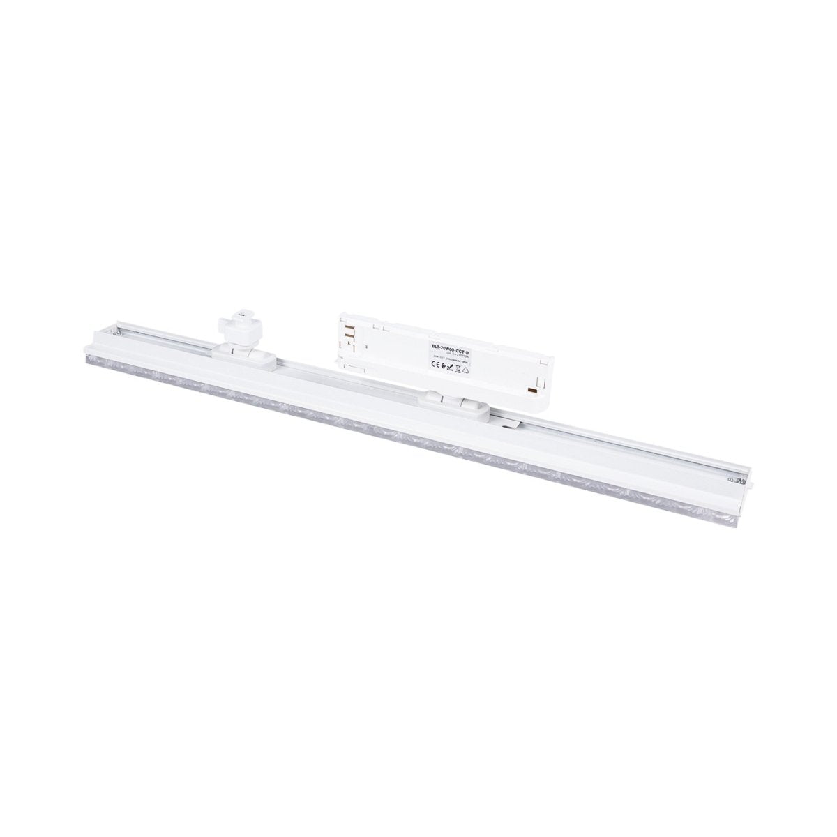 Proyector LED lineal orientable para carril trifásico 20W - CCT - CRI90 - Driver KGP - Barcelona Led-