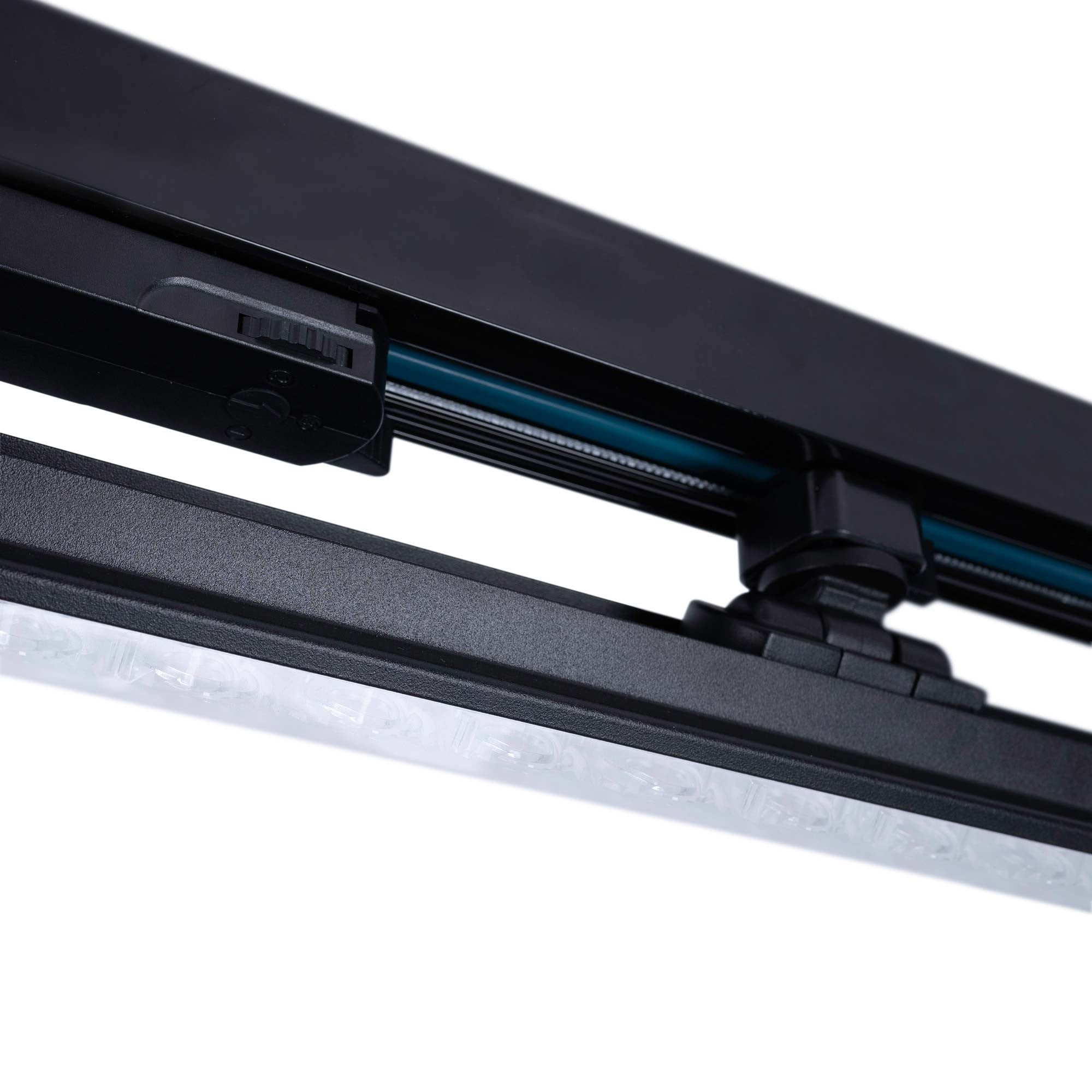 Proyector LED lineal orientable para carril trifásico 20W - CCT - CRI90 - Driver KGP - Blanco (27)