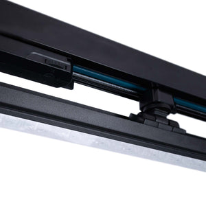 Proyector LED lineal orientable para carril trifásico 20W - CCT - CRI90 - Driver KGP - Blanco (27)