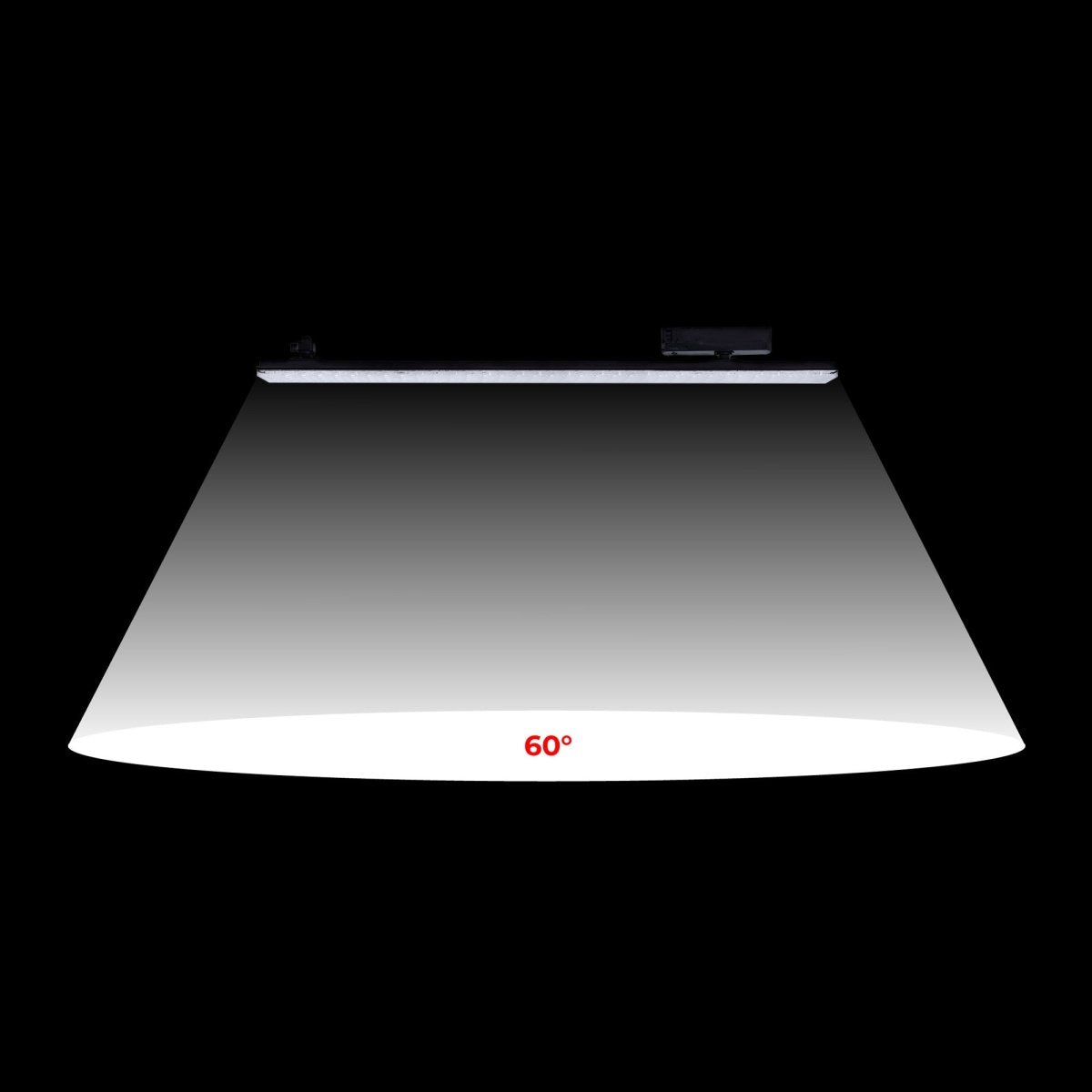 Proyector LED lineal orientable para carril trifásico 40W - CCT - CRI90 - Driver KGP - Barcelona Led-