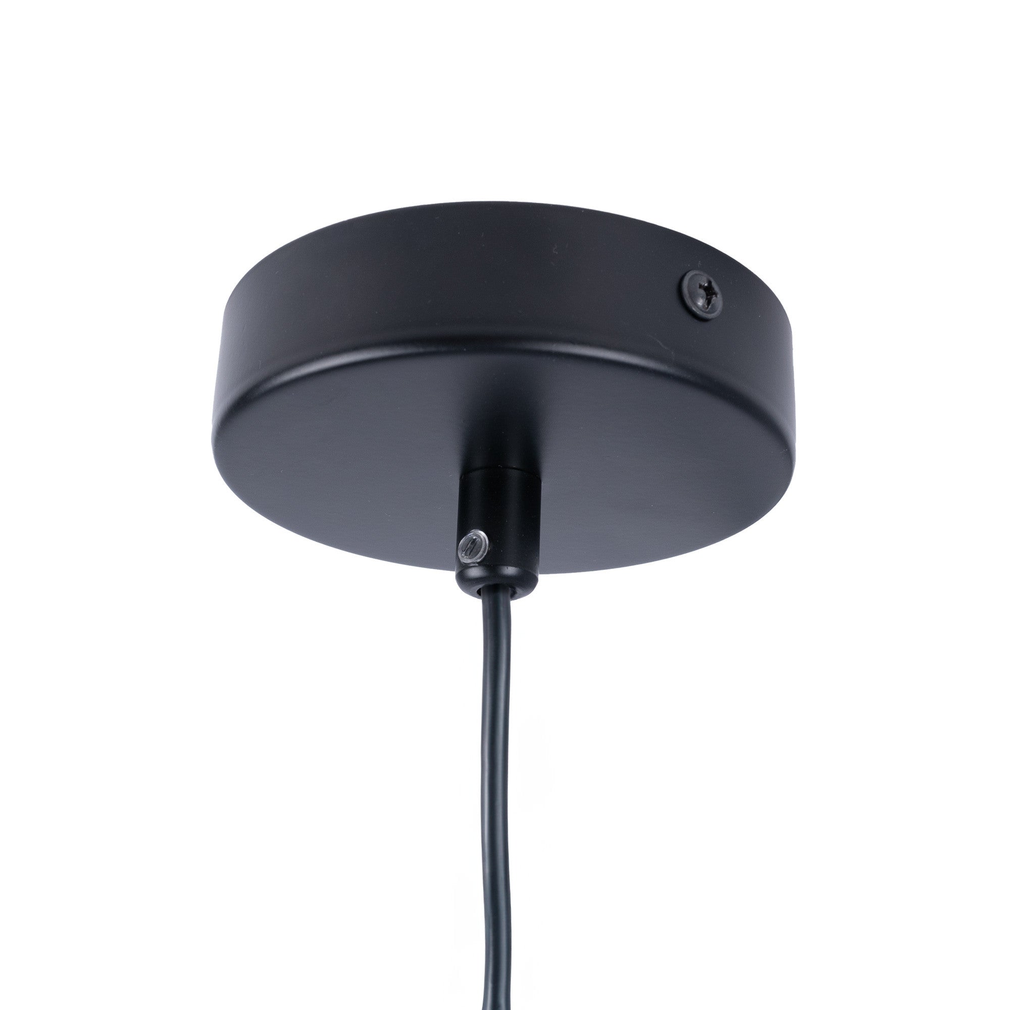 Lámpara acústica colgante vertical "DRAC" - 4 esferas luminosas y 6 esferas absorbentes (15)