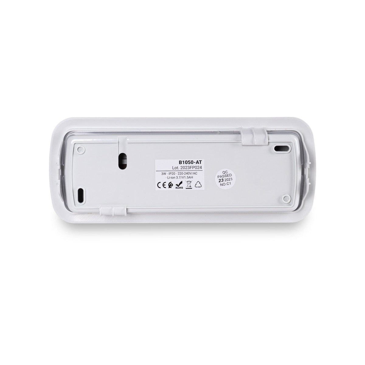 Luz de emergencia 3W - 3 h de autonomía + Caja empotrable - IP20 - Barcelona Led-