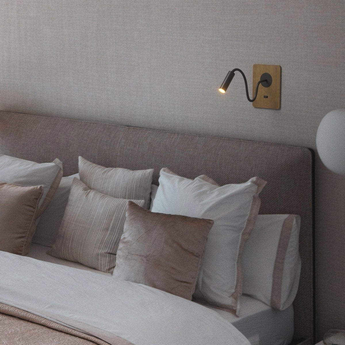 Pack x 2 - Aplique de pared flexible para lectura "LONDON" - Chip CREE - 3W - Barcelona Led-Decoración