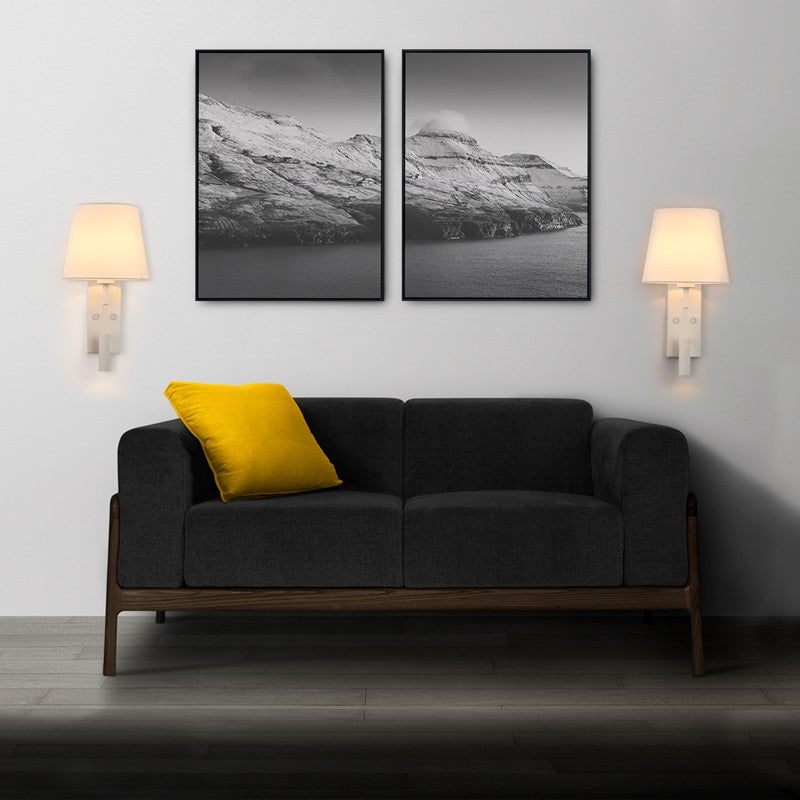 Pack x 2 - Aplique de pared para lectura con foco LED "NOAH" - 3,4W (9)