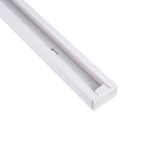 Carril monofásico de PVC para focos LED - Superficie - 2 metros (7)