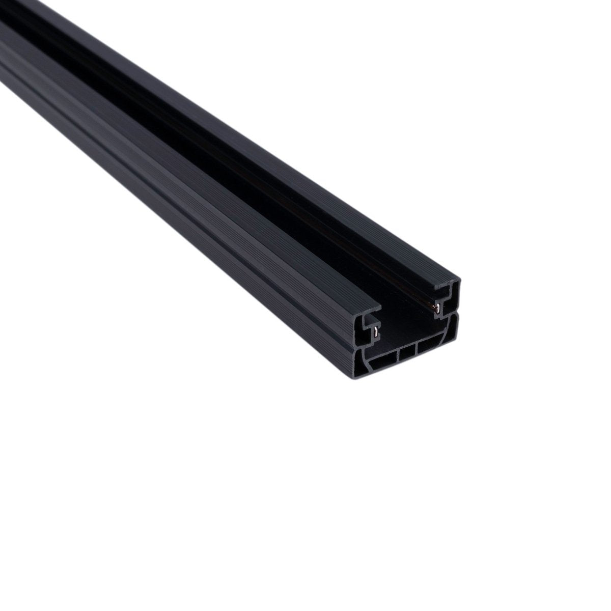 Carril monofásico de PVC para focos LED - Superficie - 2 metros - Barcelona Led-