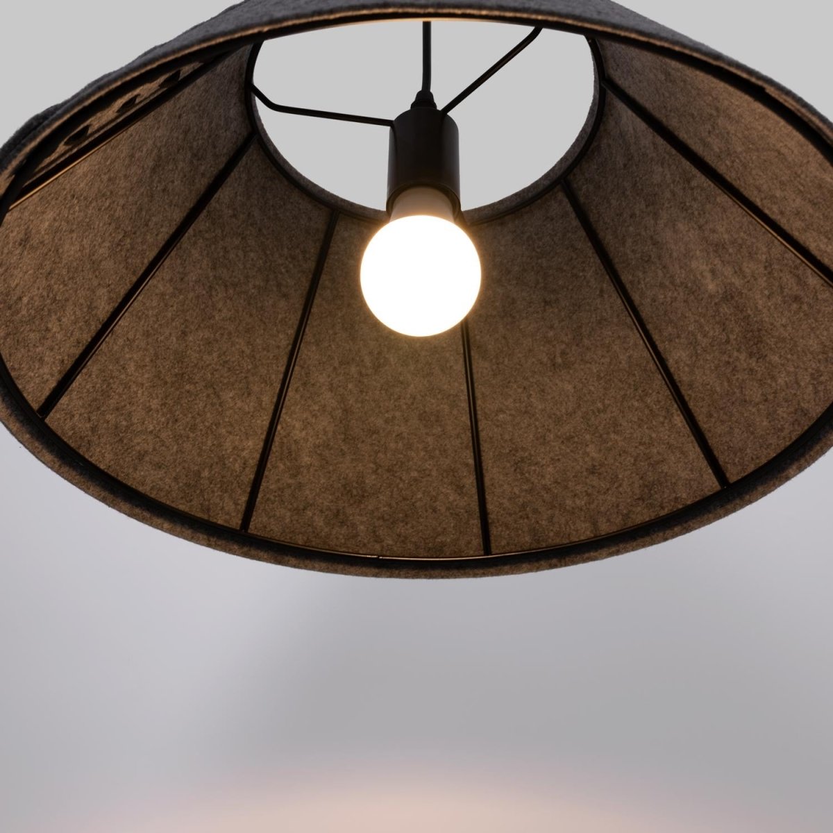 Lámpara acústica colgante "Gandal 40" - ø 40cm - Barcelona Led-Decoración
