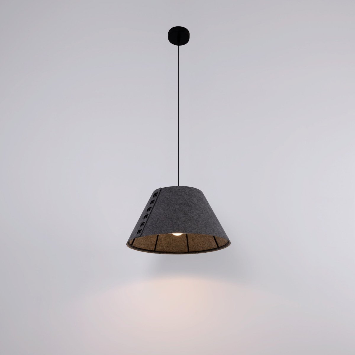 Lámpara acústica colgante "Gandal 40" - ø 40cm - Barcelona Led-Decoración
