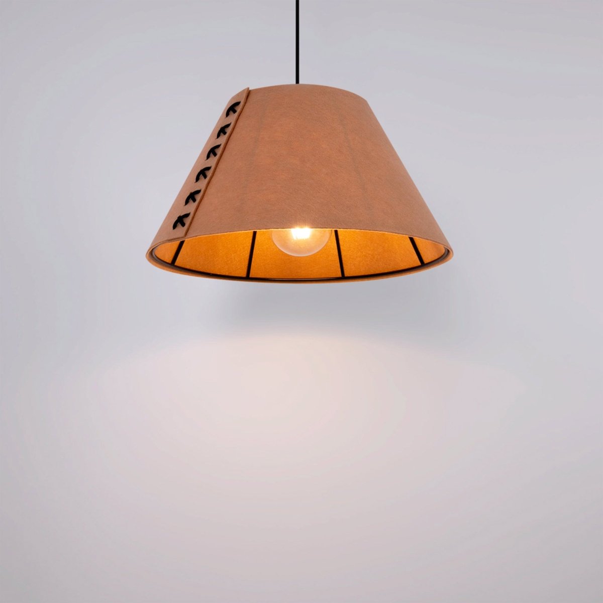 Lámpara acústica colgante "Gandal 40" - ø 40cm - Barcelona Led-Decoración