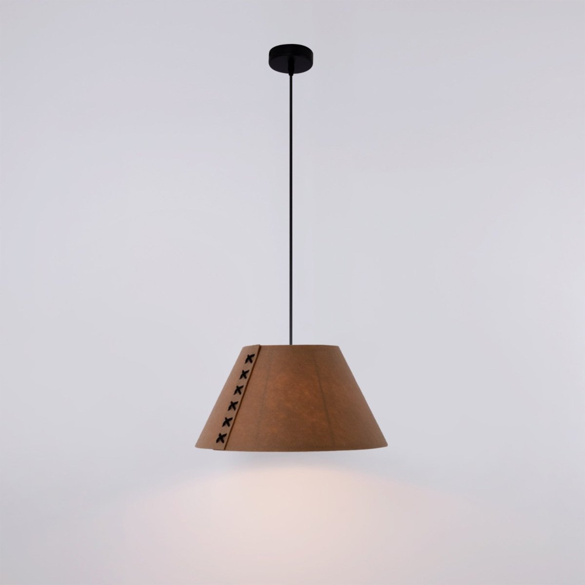 Lámpara acústica colgante "Gandal 40" - ø 40cm - Barcelona Led-Decoración