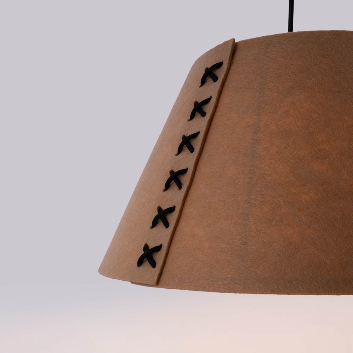 Lámpara acústica colgante "Gandal 40" - ø 40cm - Barcelona Led-Decoración