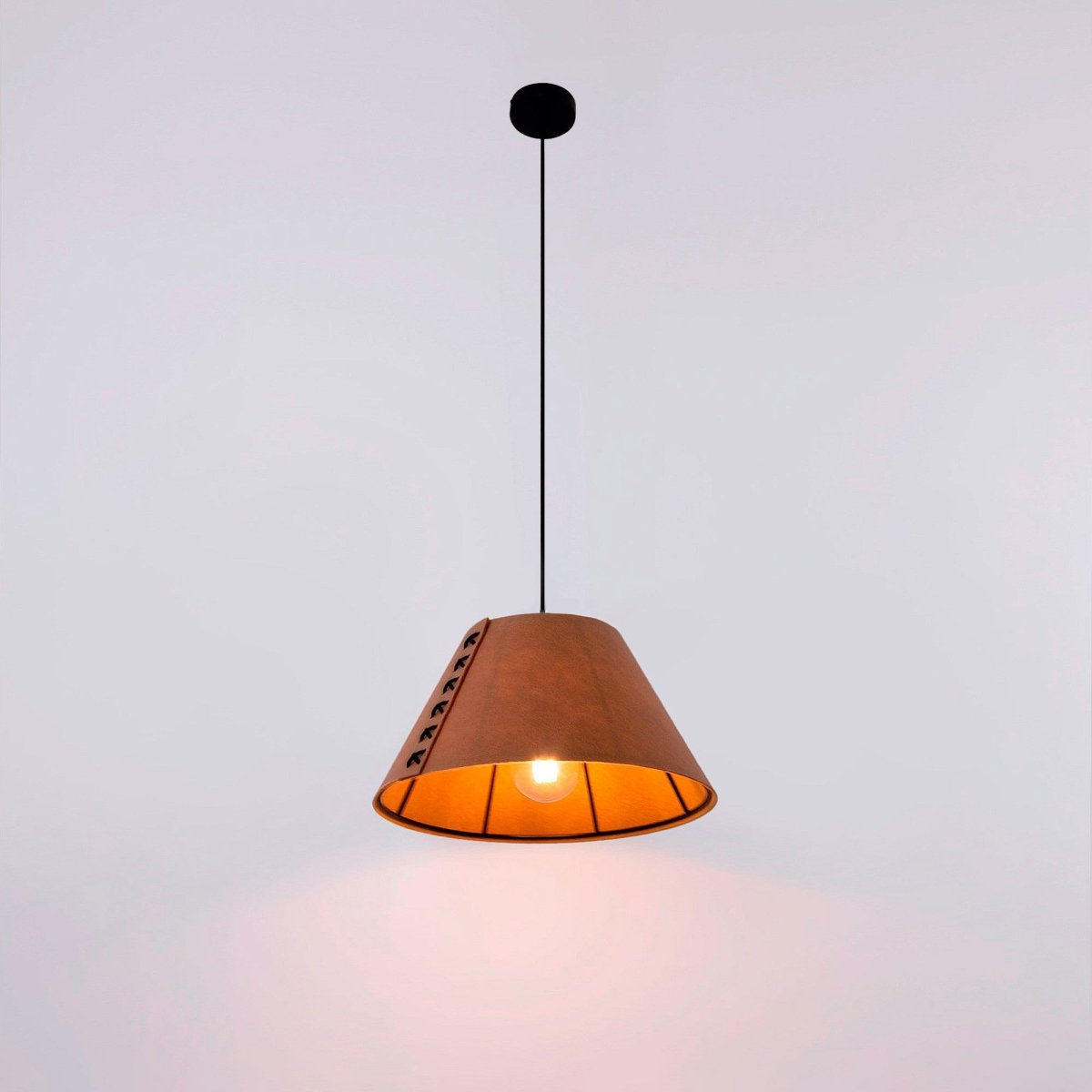Lámpara acústica colgante "Gandal 40" - ø 40cm - Barcelona Led-Decoración