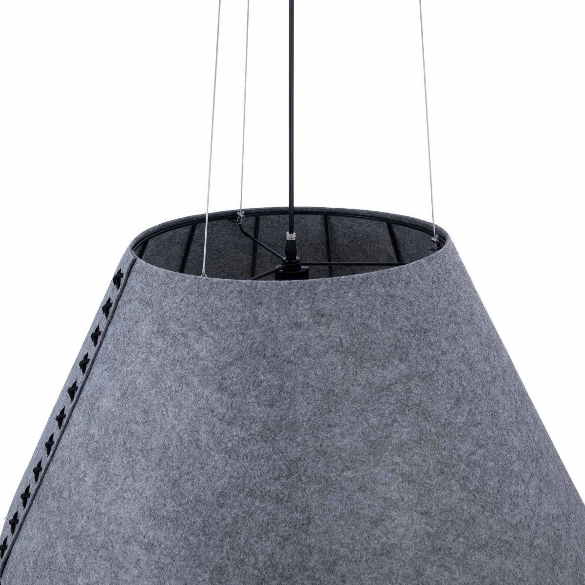 Lámpara acústica colgante "Gandal 70" - ø 70cm - Barcelona Led-Decoración