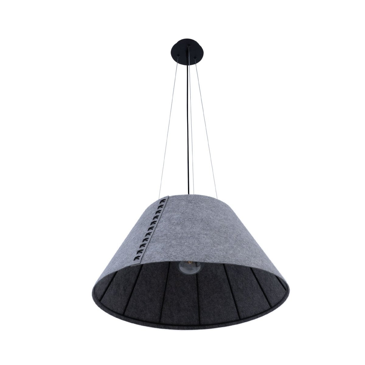Lámpara acústica colgante "Gandal 70" - ø 70cm - Barcelona Led-Decoración