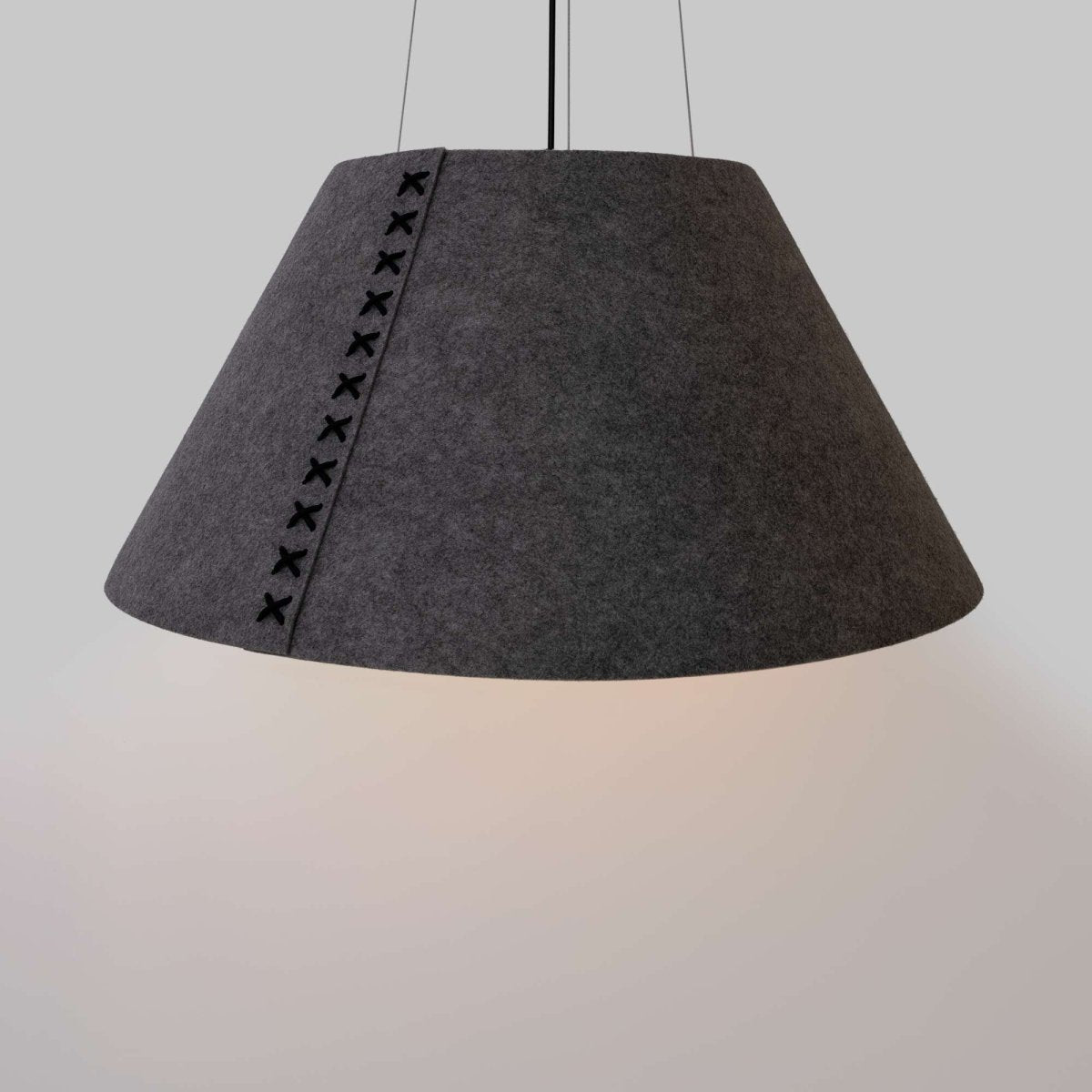 Lámpara acústica colgante "Gandal 70" - ø 70cm - Barcelona Led-Decoración