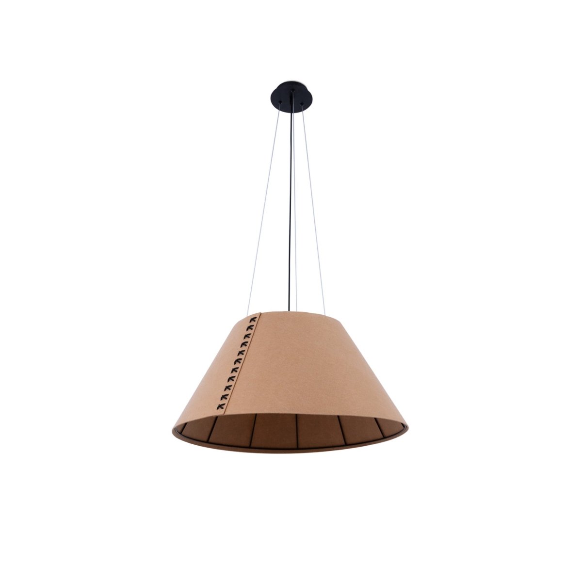 Lámpara acústica colgante "Gandal 70" - ø 70cm - Barcelona Led-Decoración