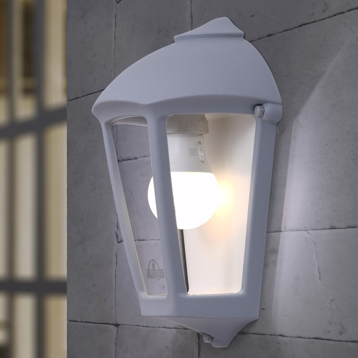 Aplique de pared tipo farol FUMAGALLI "FABIO" - E27 - IP55 - Barcelona Led-Decoración