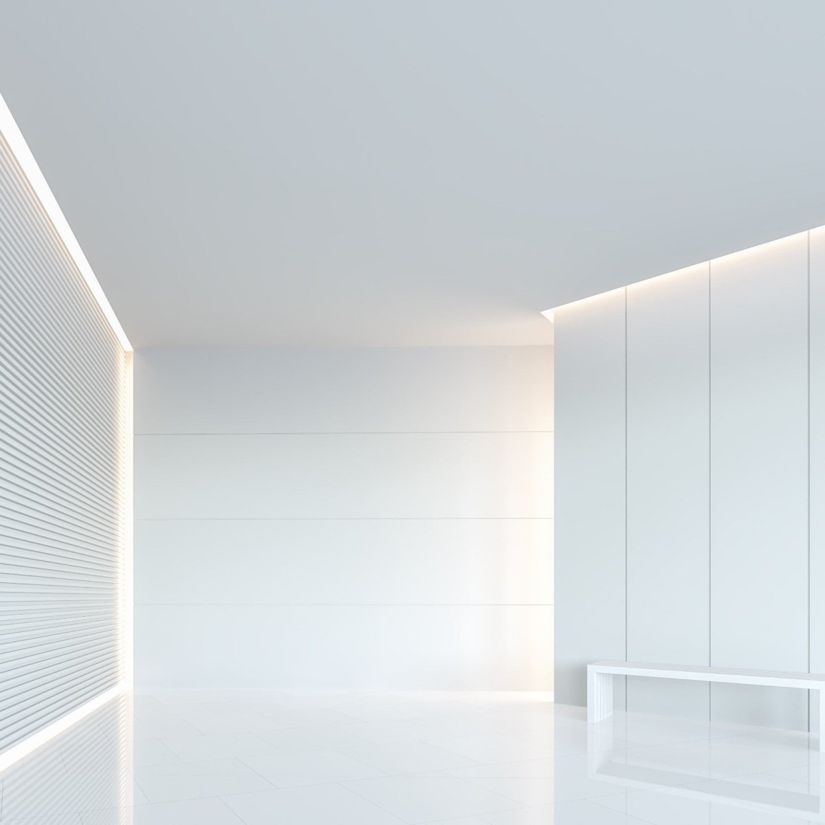 Perfil tira LED empotrable - 25x14mm - Kit completo - 2 metros - Barcelona Led-